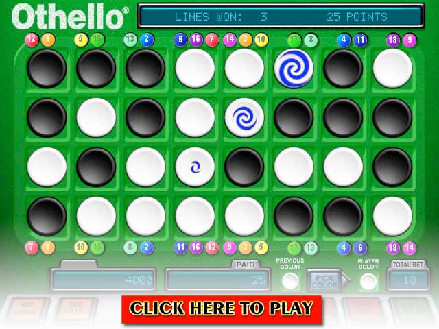 Click to Play Othello Video Slots